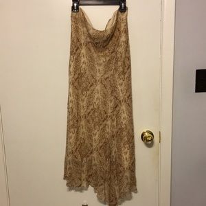 Asymmetrical skirt by ECI NY